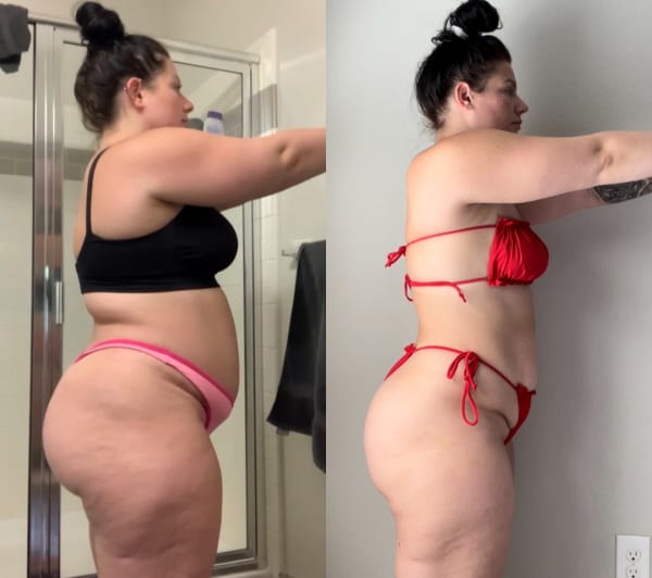 program transformation testimonial image from MY POSTPARTUM JOURNEY