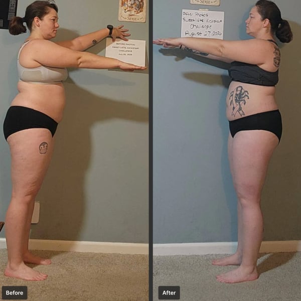 program transformation testimonial image from Michelle E.