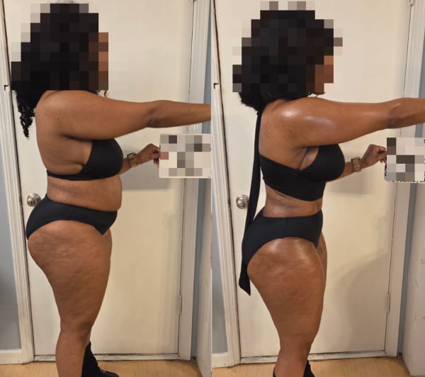 program transformation testimonial image from 6-Week Transformation