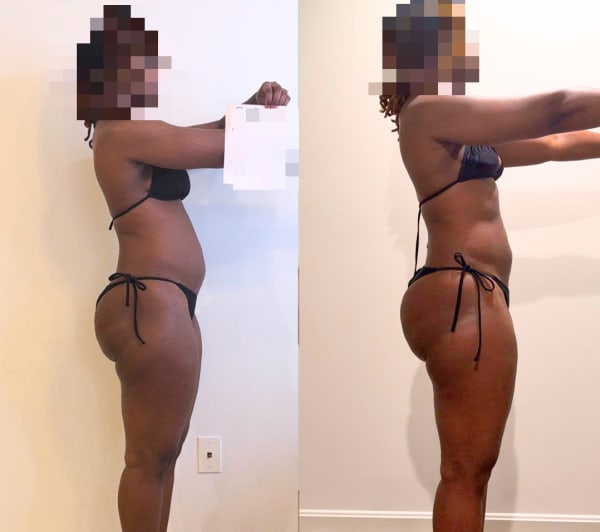 program transformation testimonial image from 6-Week Transformation
