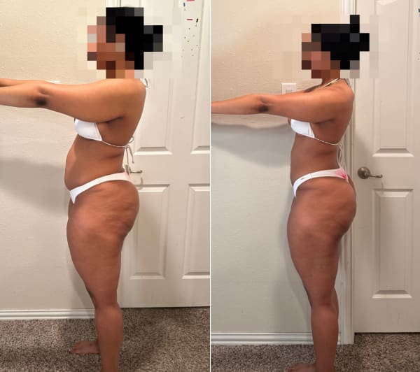 program transformation testimonial image from 6- Week Transformation
