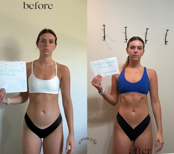 program transformation testimonial image from Kayla
