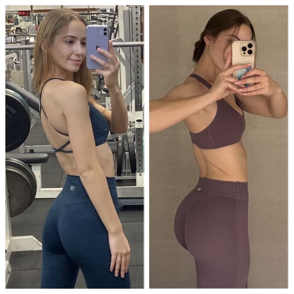 program transformation testimonial image from My glutes progress