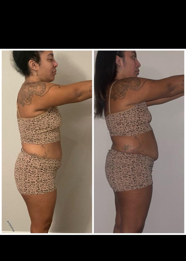 program transformation testimonial image from Busy Mom Transformation