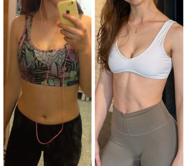 program transformation testimonial image from My abs progress