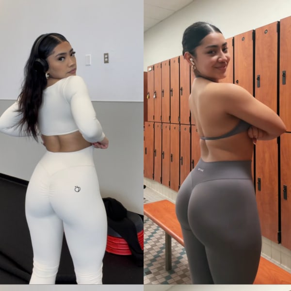 program transformation testimonial image from Glute Growth Journey ✨