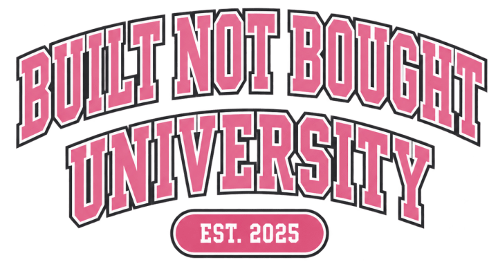 Built Not Bought University: Fall'26- Glute and Core Curriculum