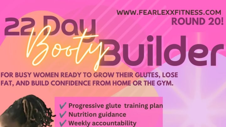 22 Day Booty Builder Program 🔥🍑😮‍💨