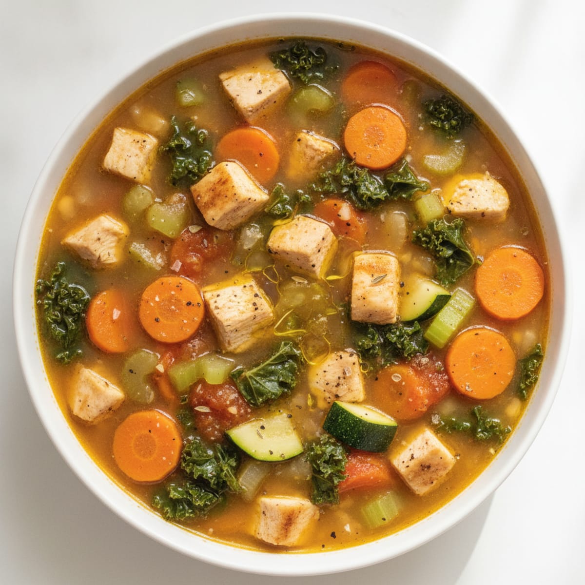 Hearty Garden Vegetable Soup