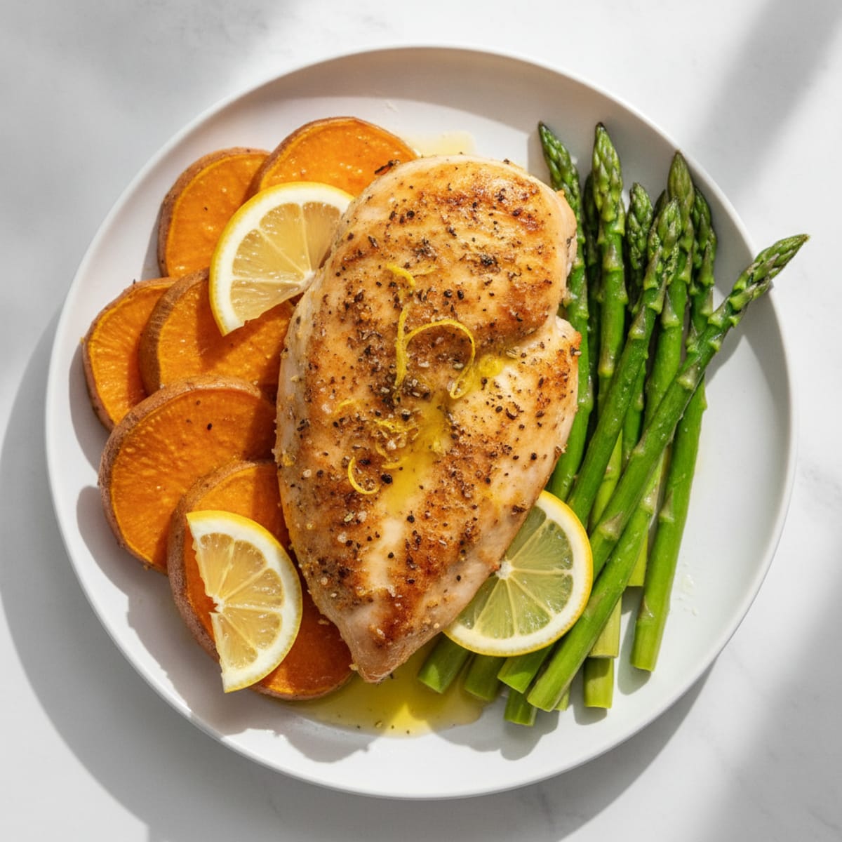 Lemon-Herb Baked Chicken Breast