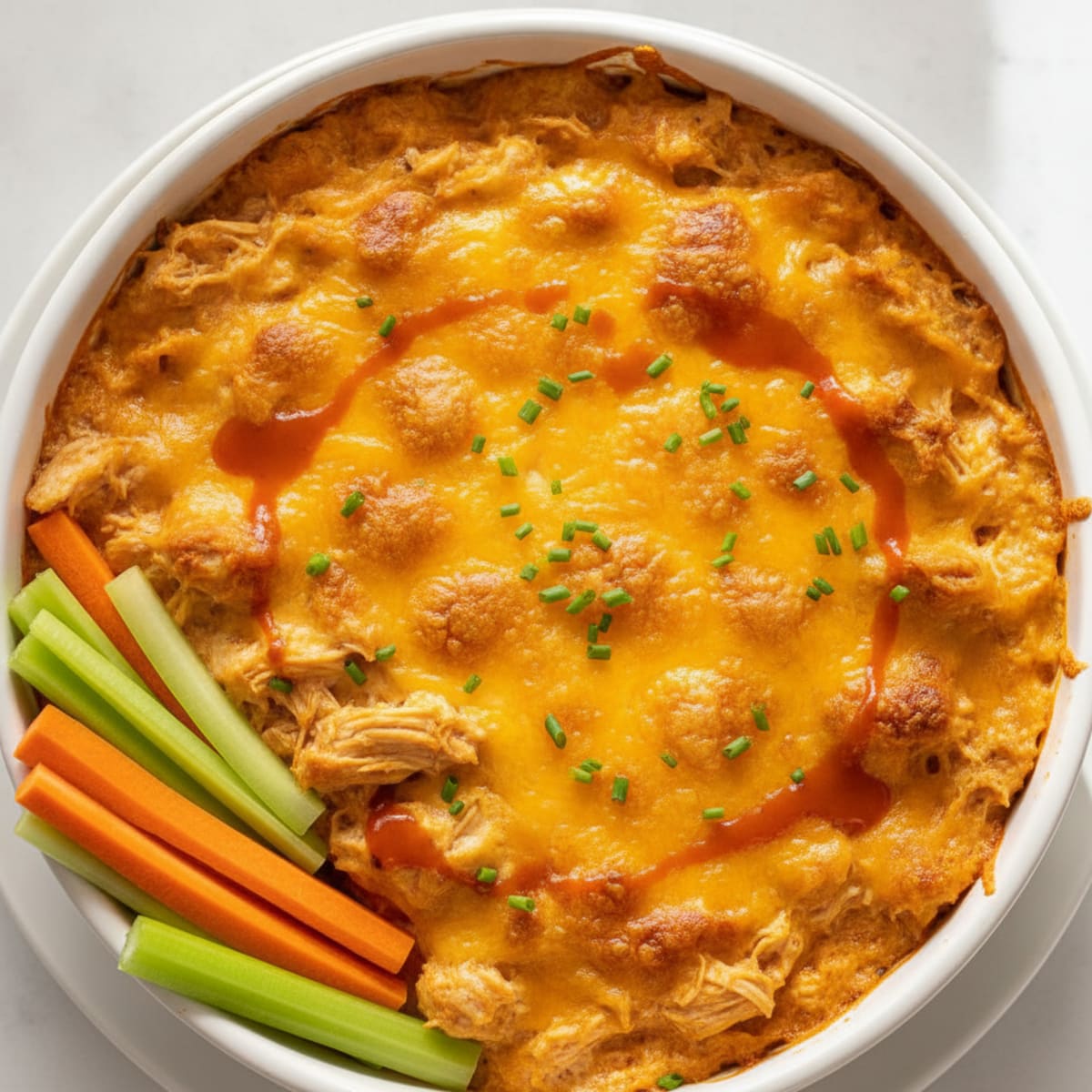 Buffalo Chicken Dip with Cream Cheese