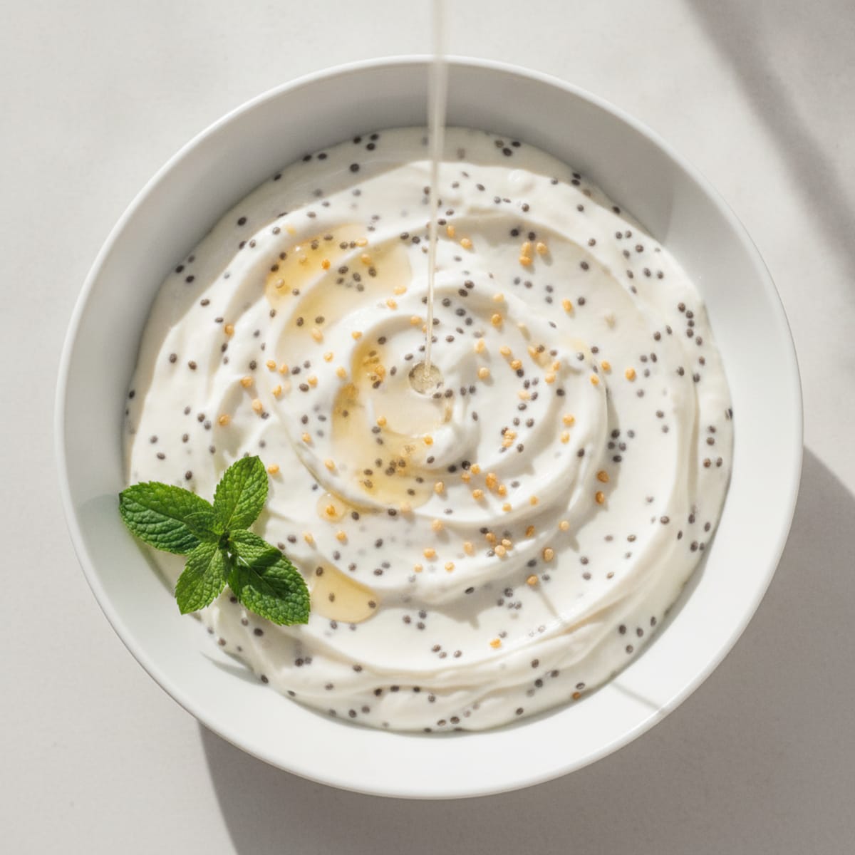 Greek Yogurt Protein Pudding with Chia Seeds