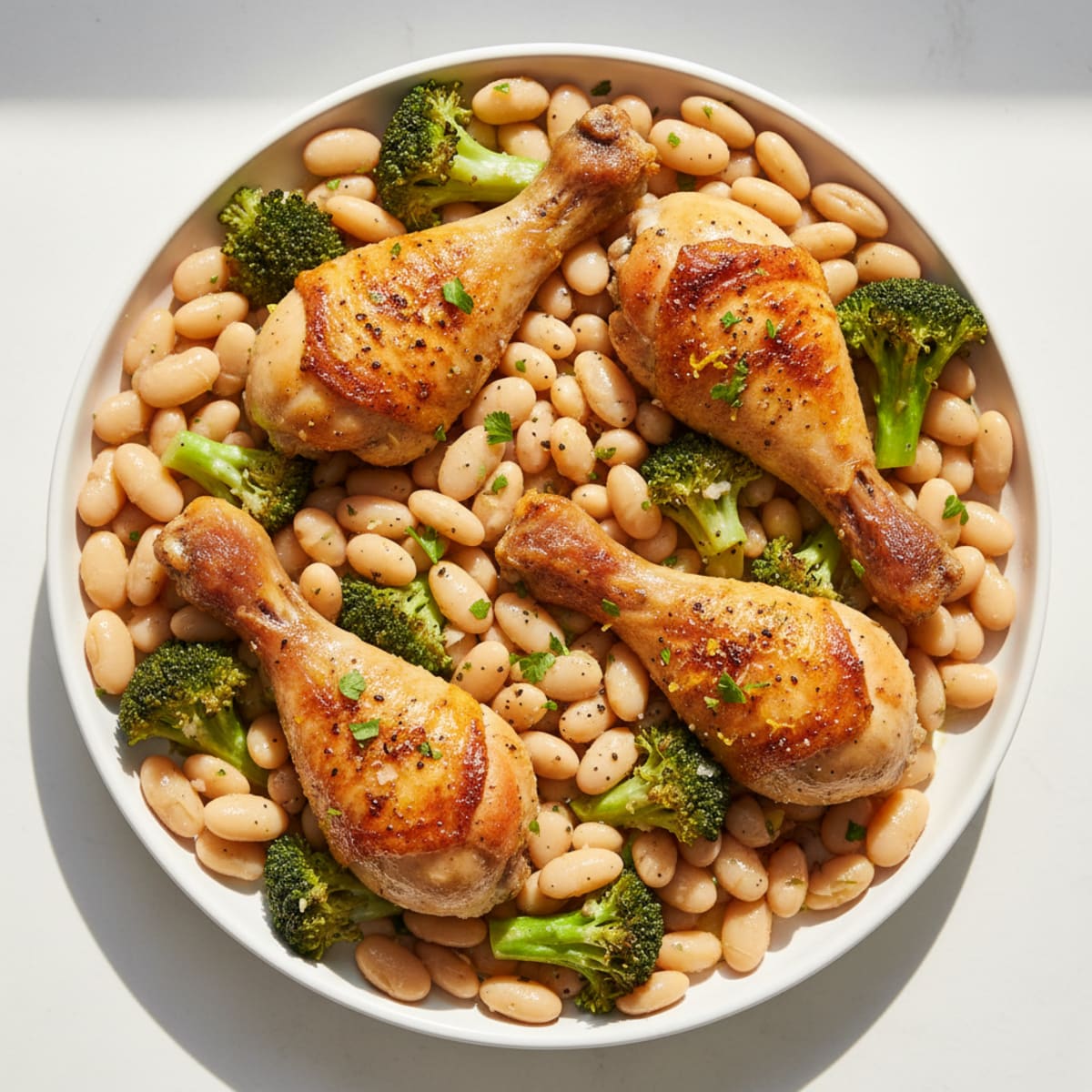 Sheet Pan Lemon Herb Chicken Drumsticks