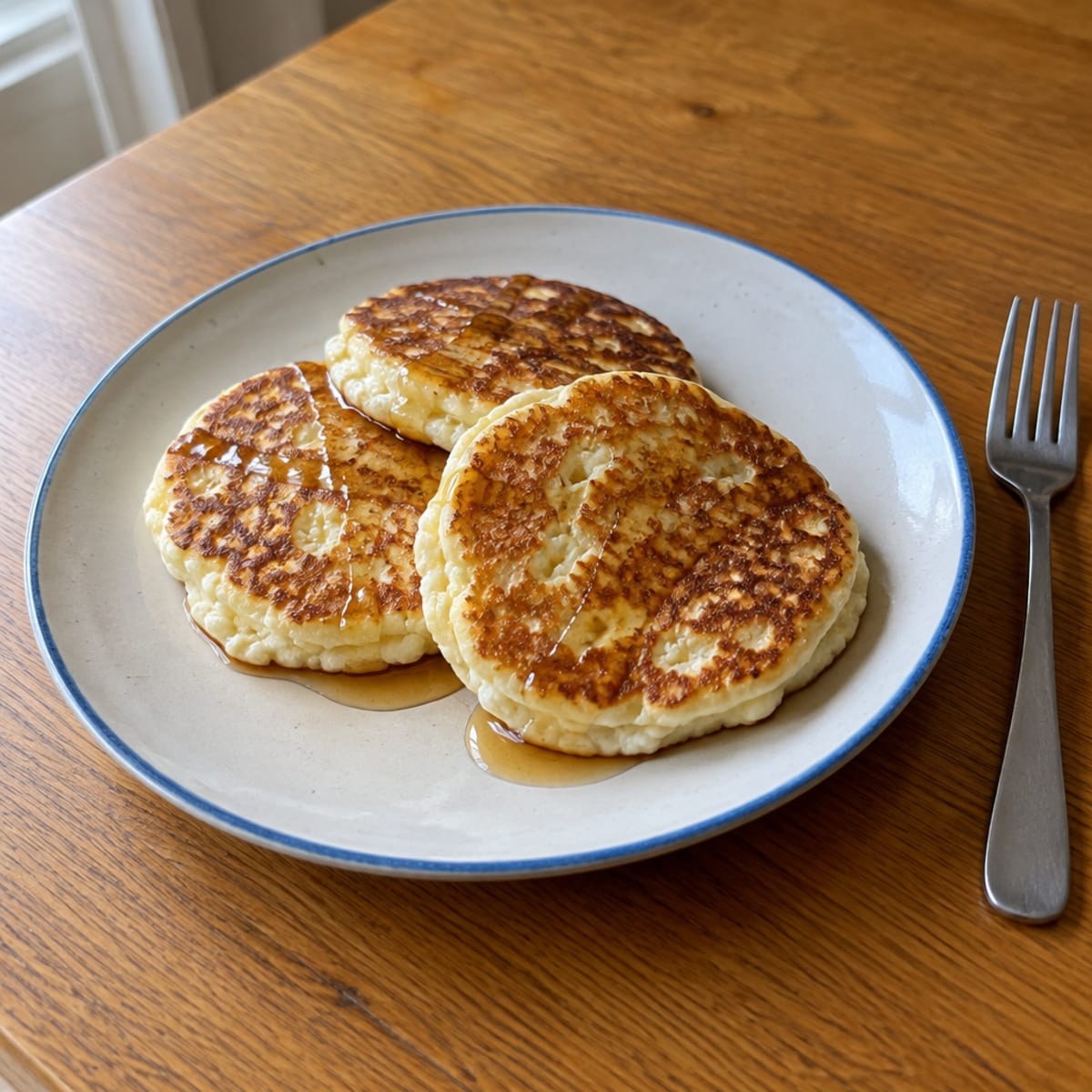 Cottage cheese pancakes