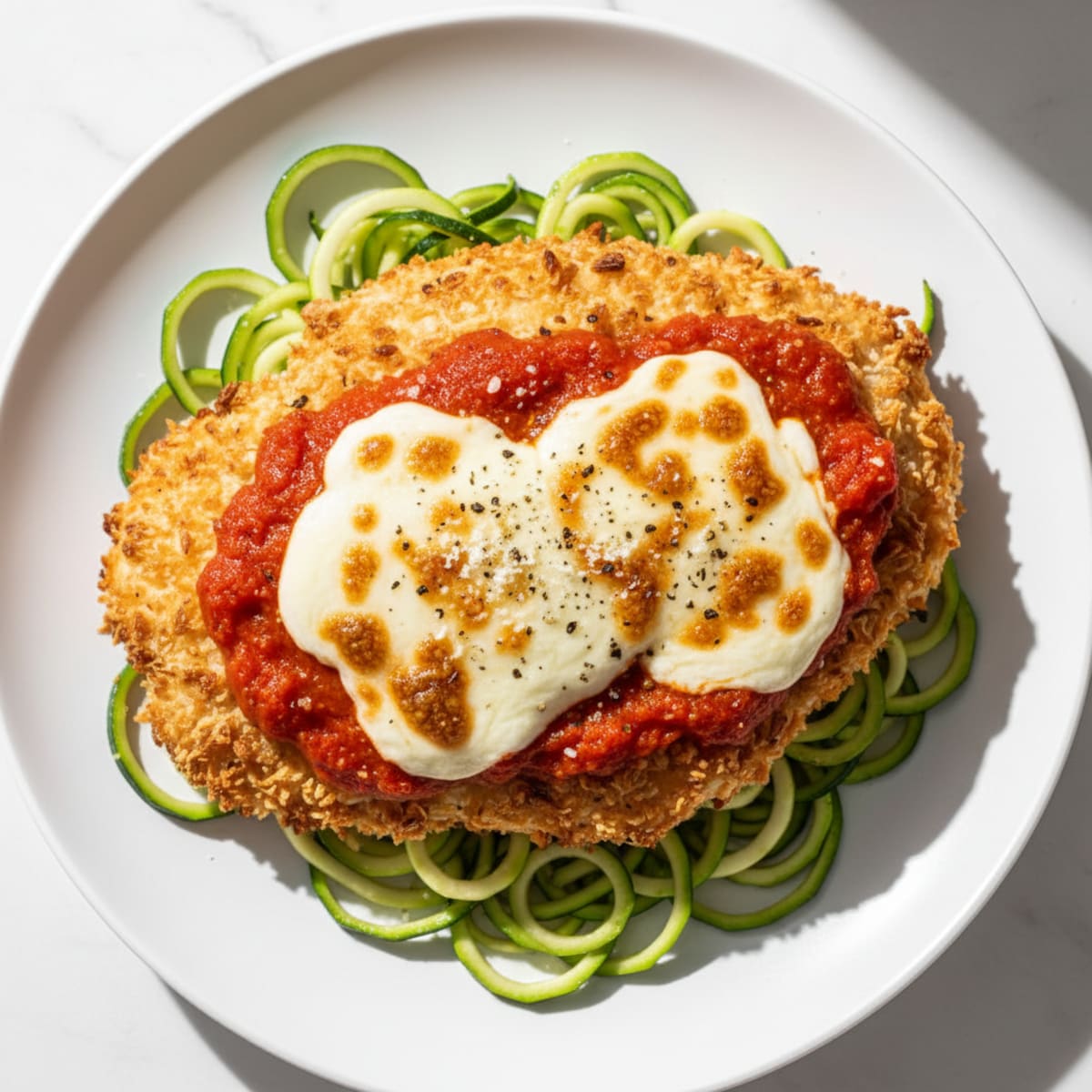 Crispy Almond-Crusted Chicken Parmesan