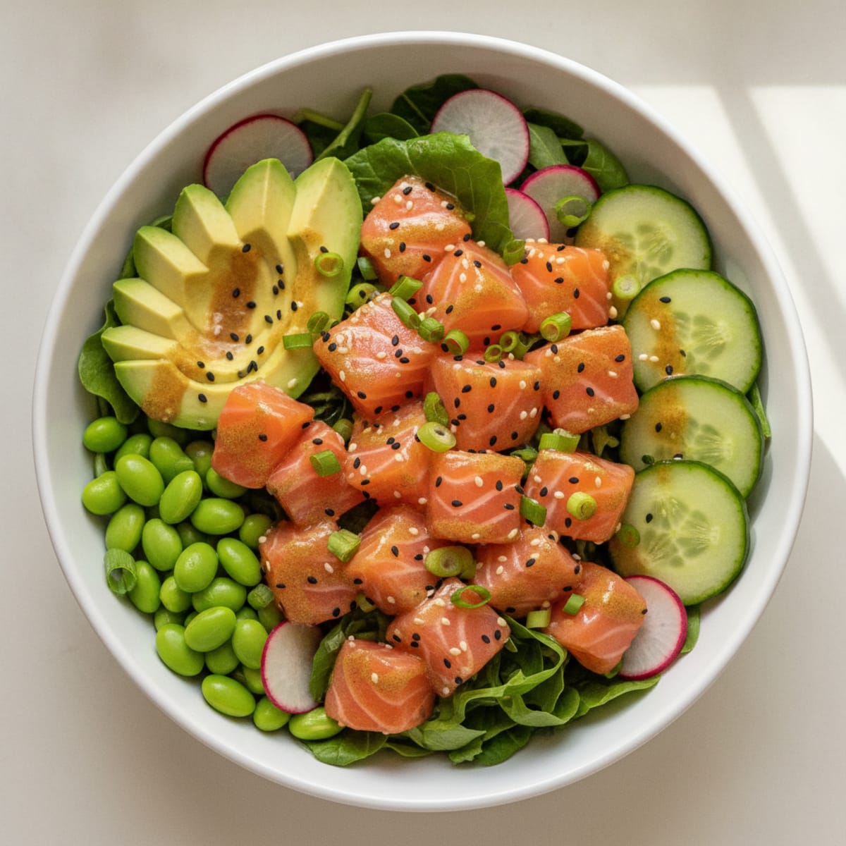 Hawaiian Salmon Poke Bowl