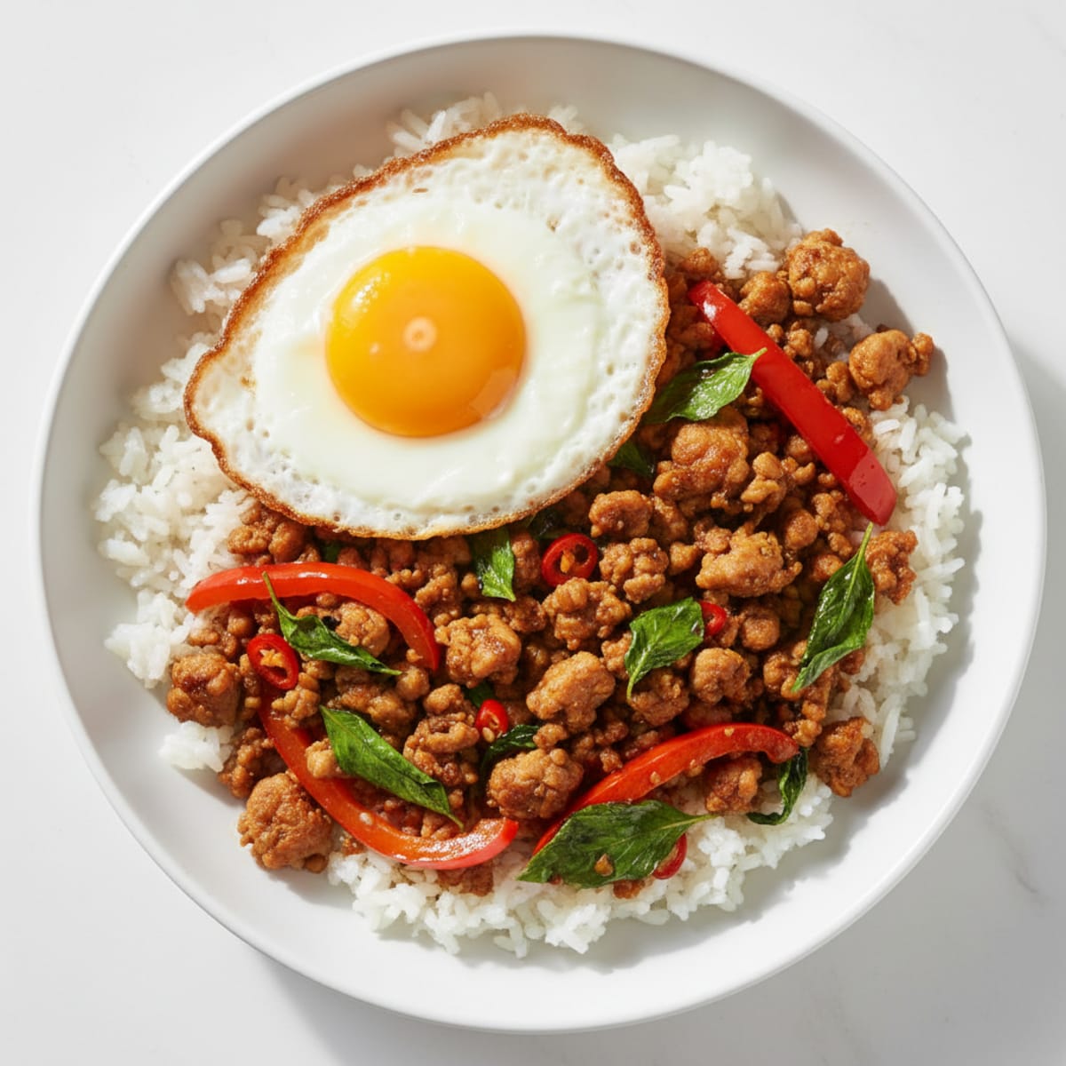Spicy Thai Basil Chicken