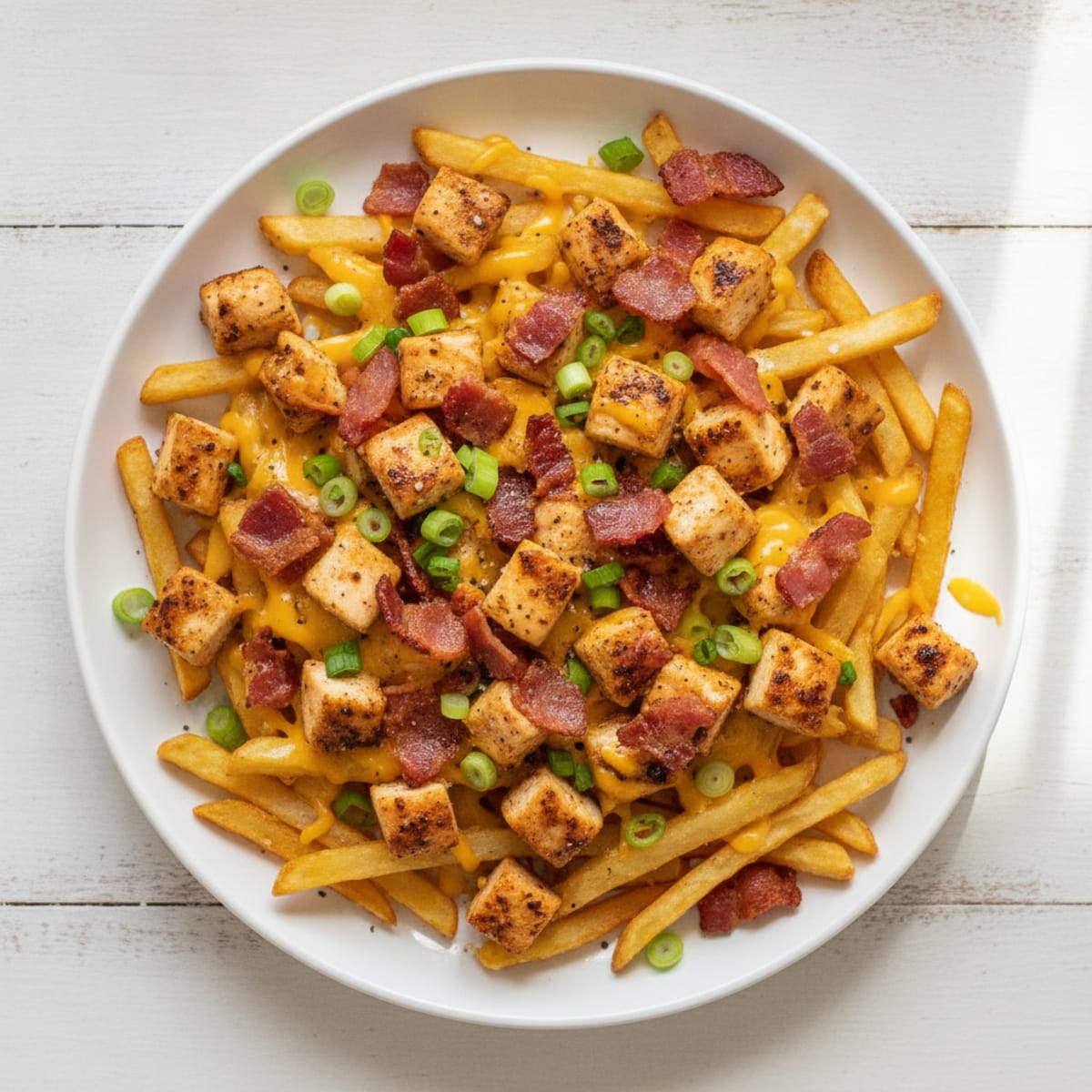 Loaded Bacon Cheddar Fries