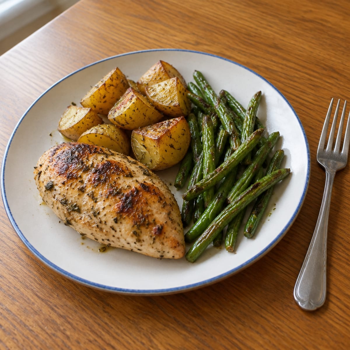 Lemon herb roasted chicken