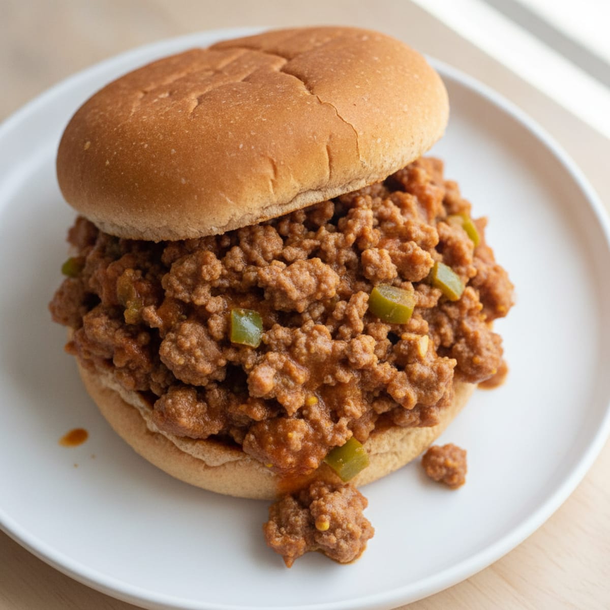 Classic Beef Sloppy Joe Sandwich