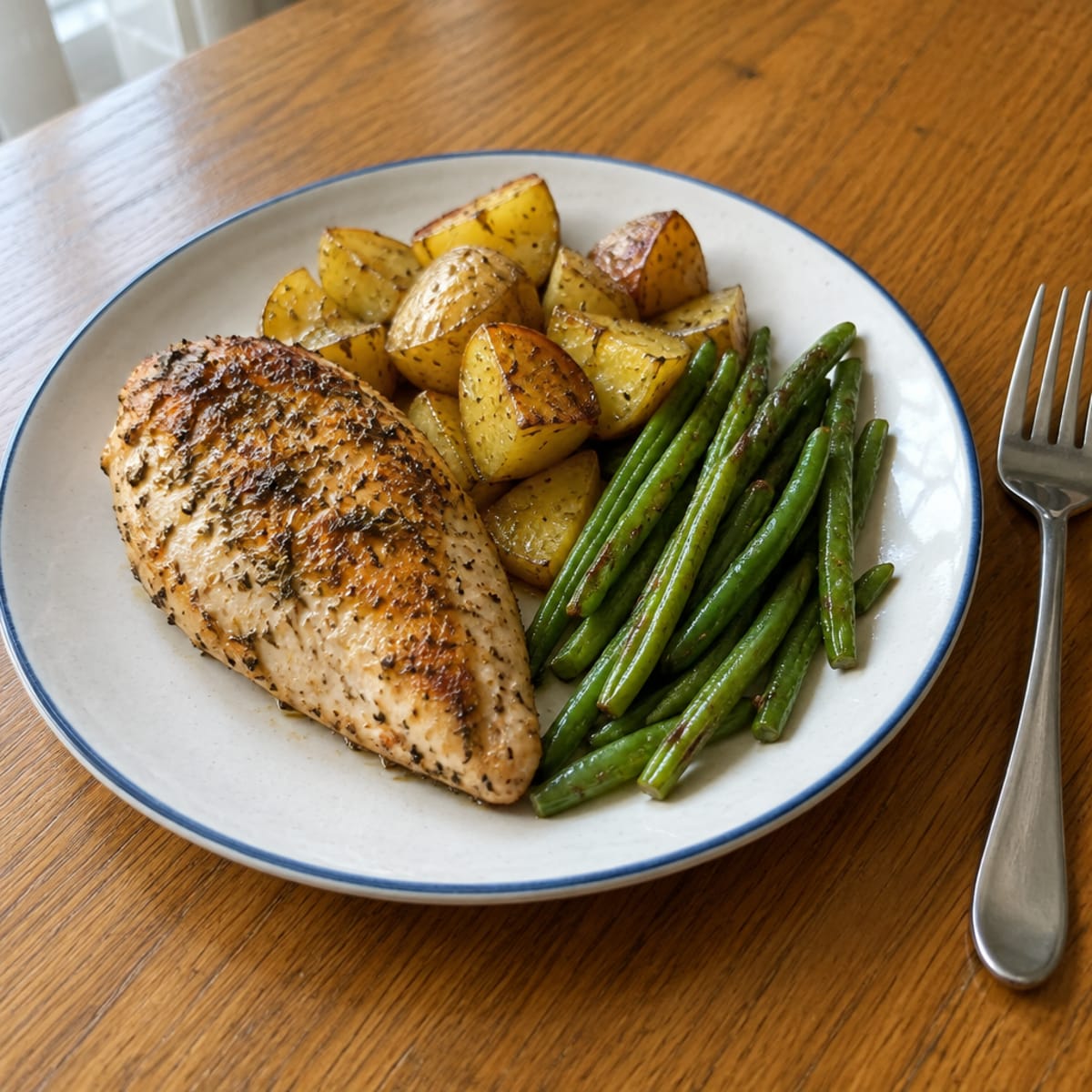 Lemon herb roasted chicken