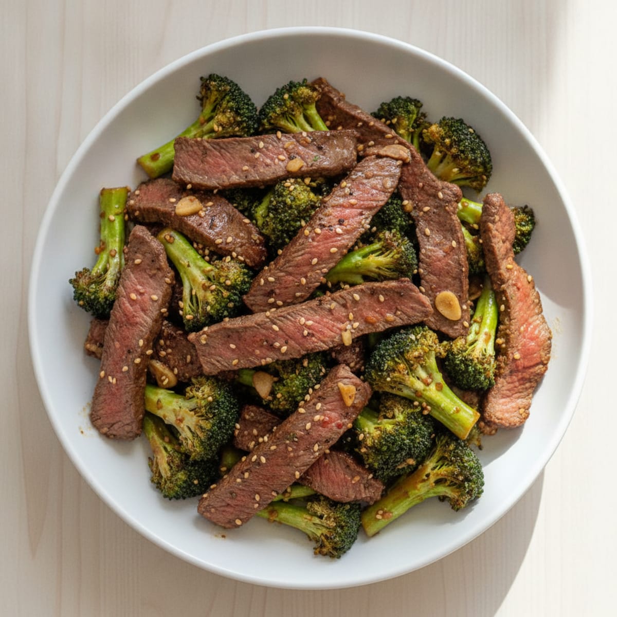 Sesame Beef & Broccoli Stir-Fry