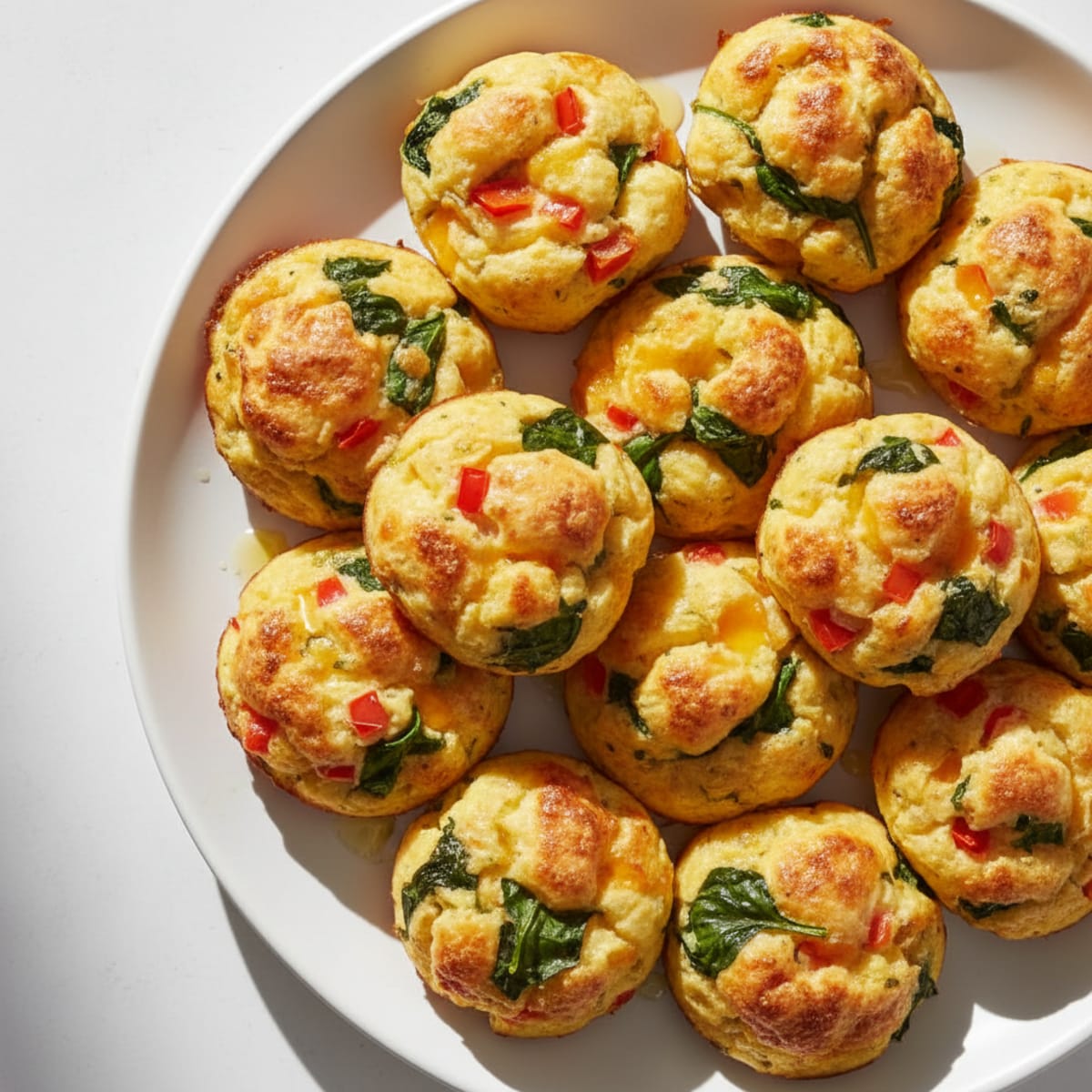 Baked Egg and Cheese Bites