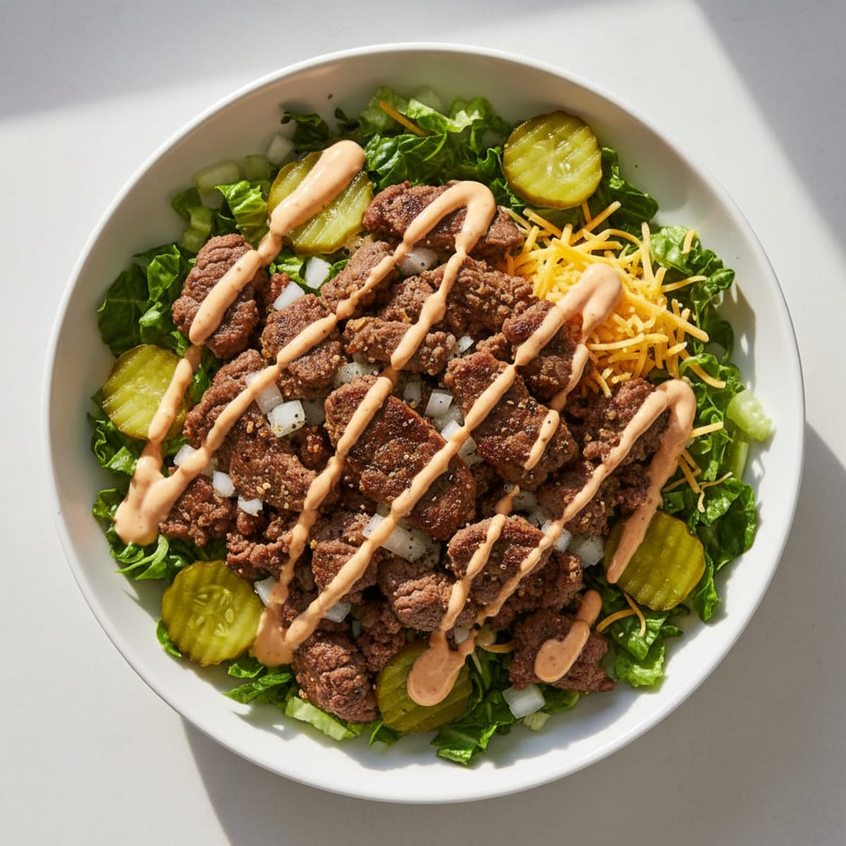 Big Mac Protein Bowl