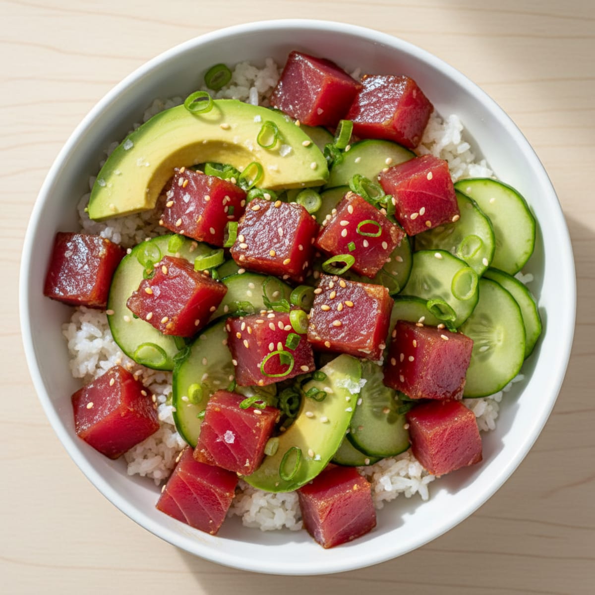 Hawaiian Tuna Poke Bowl