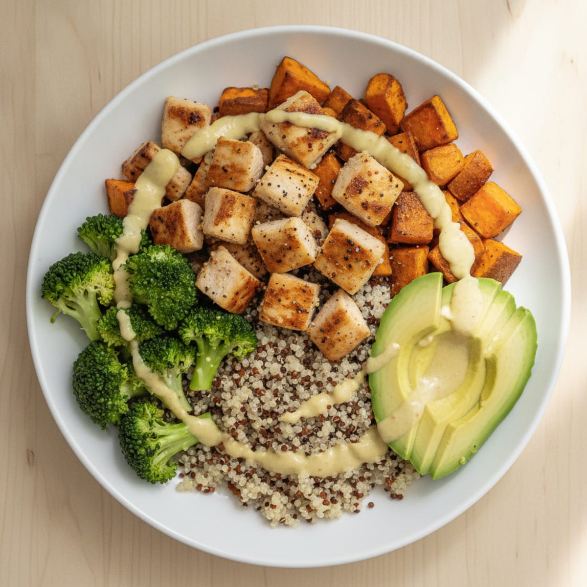 Chicken and Veggie Power Bowl