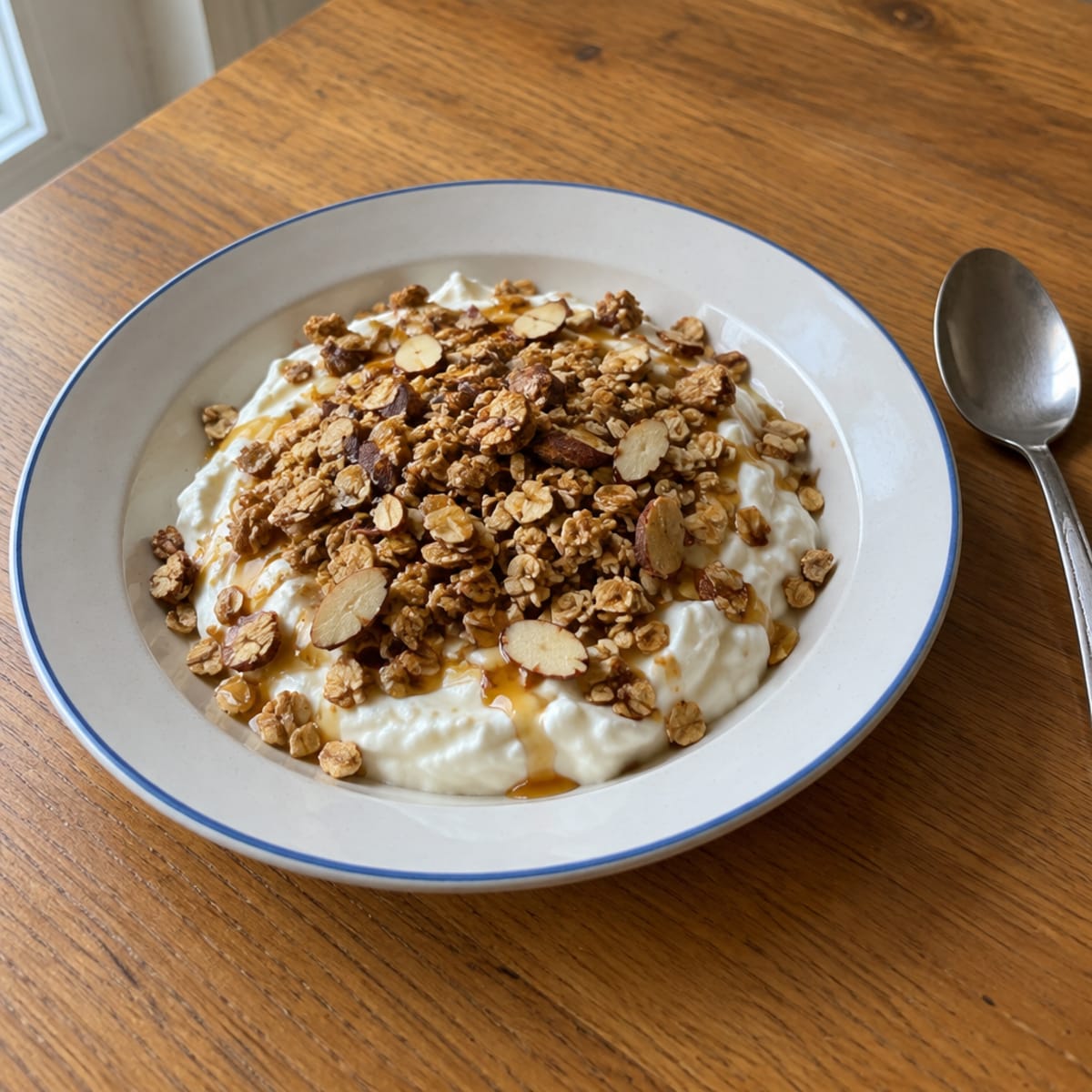 Protein granola with Greek yogurt