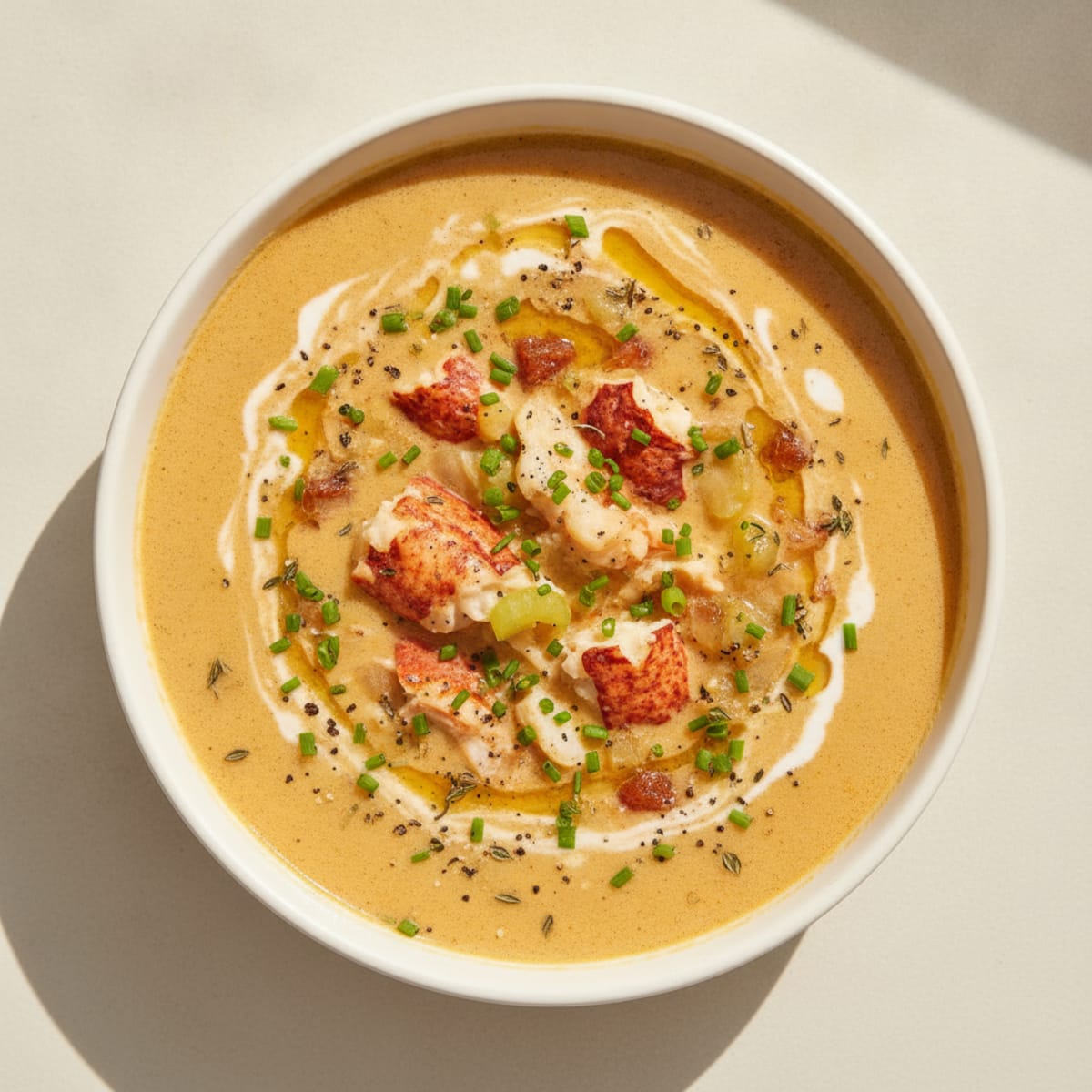 Buttery Lobster Bisque