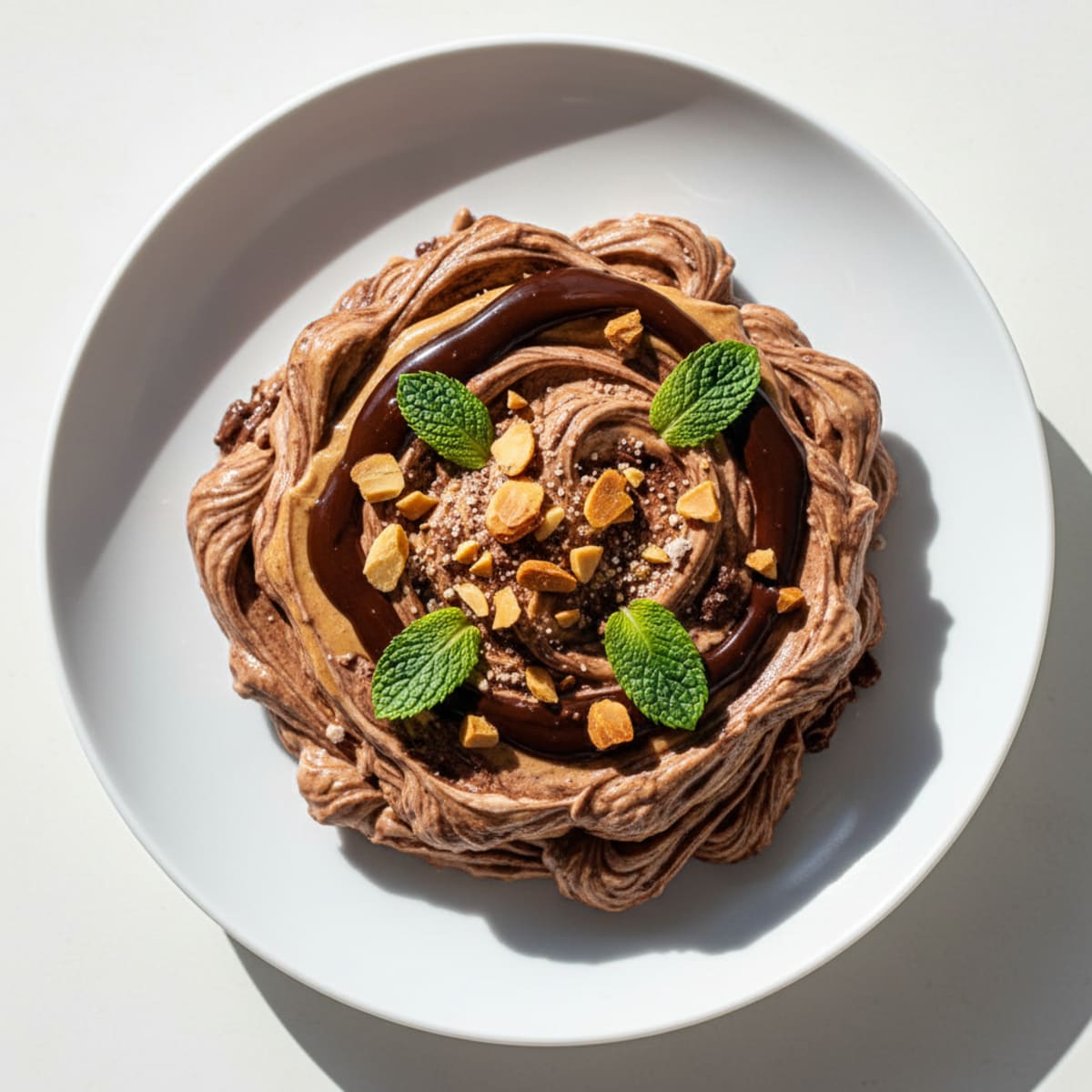 Greek Yogurt Protein Mousse with Almond Butter