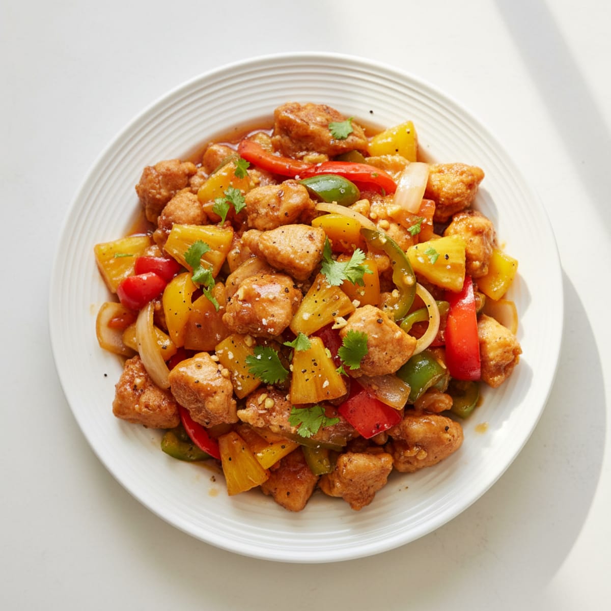 Sweet and Sour Chicken Stir-Fry