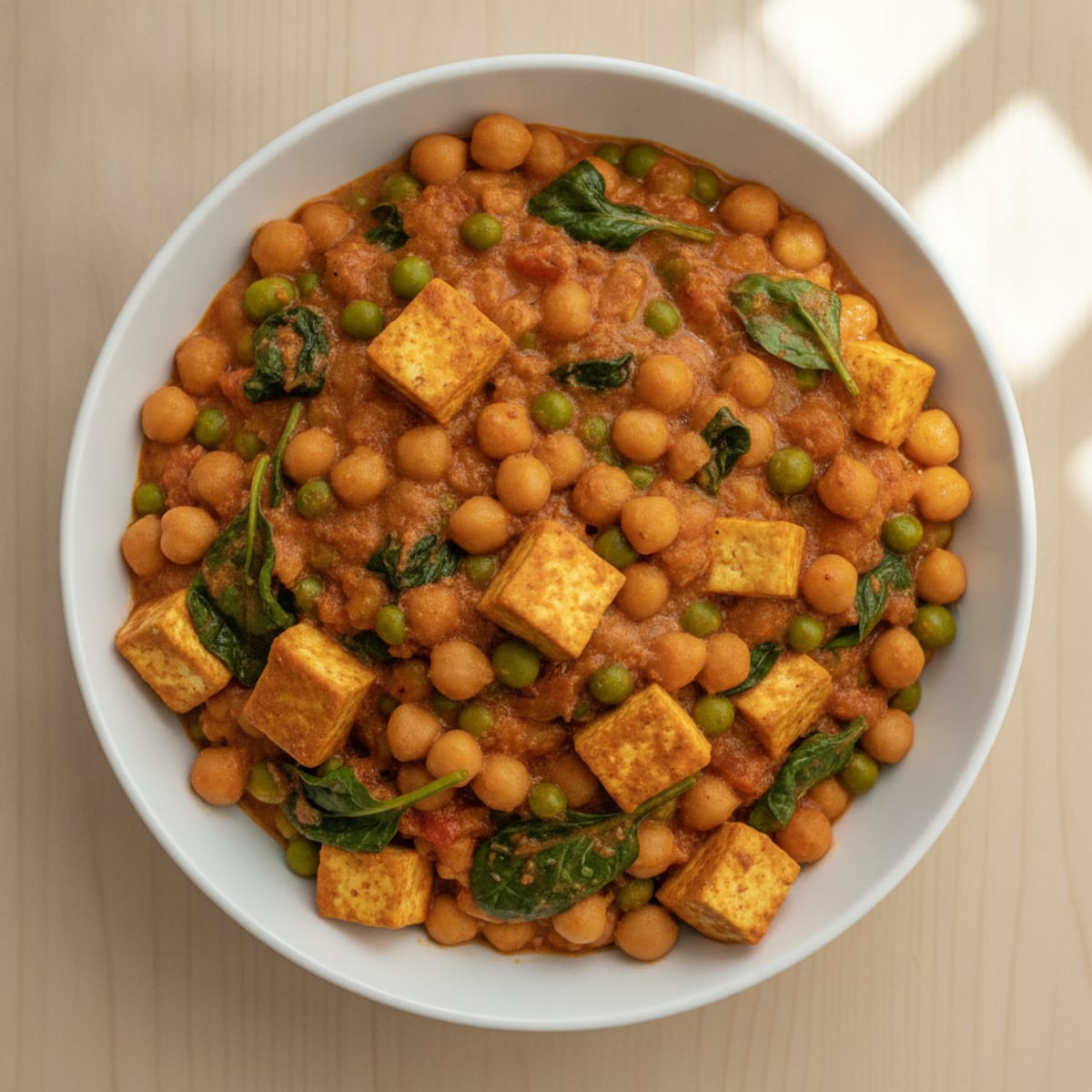 Hearty Chickpea and Vegetable Curry