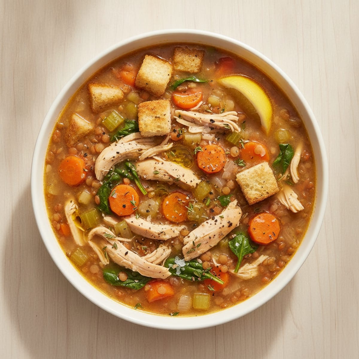 Hearty Vegetable and Lentil Soup