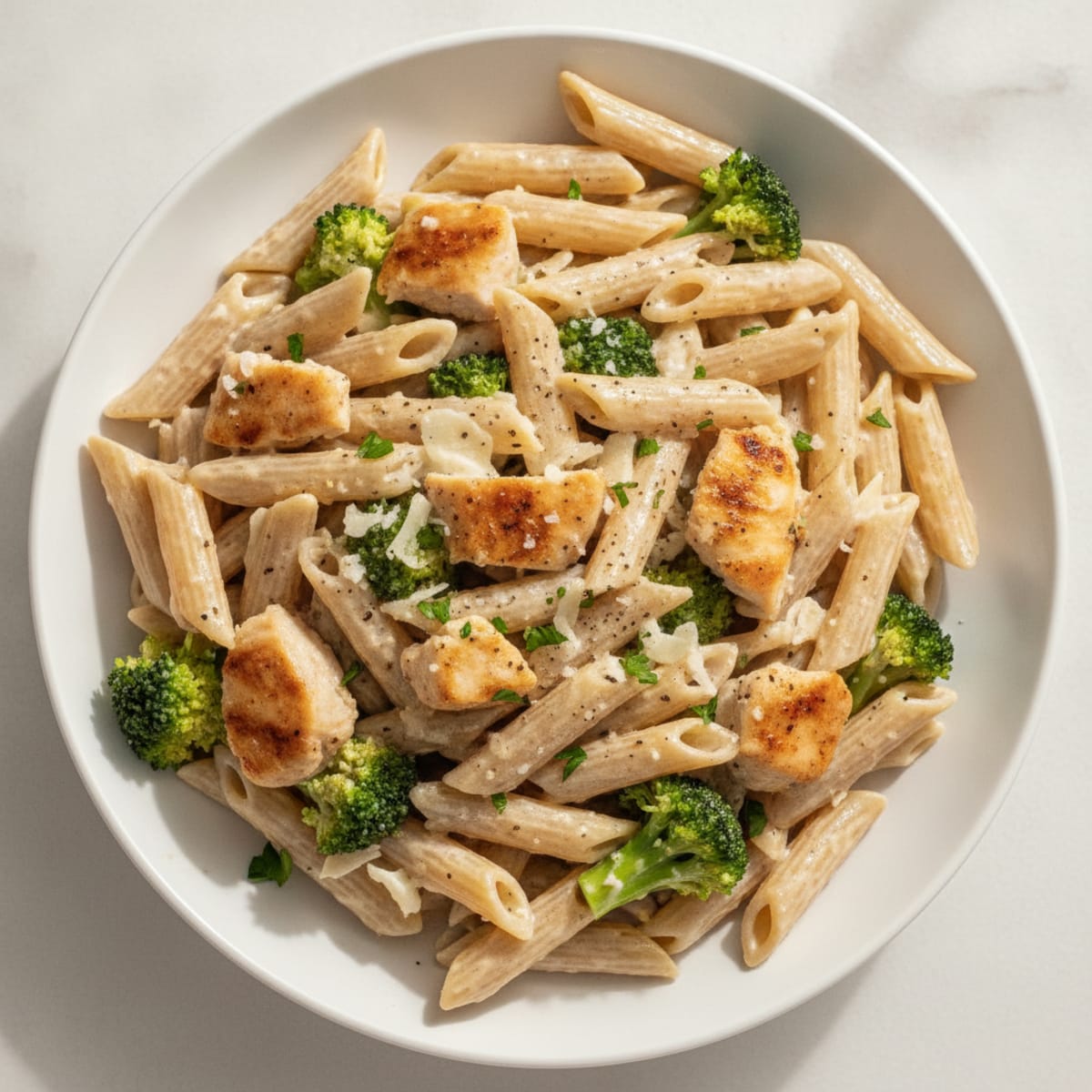 Creamy Chicken Alfredo Pasta