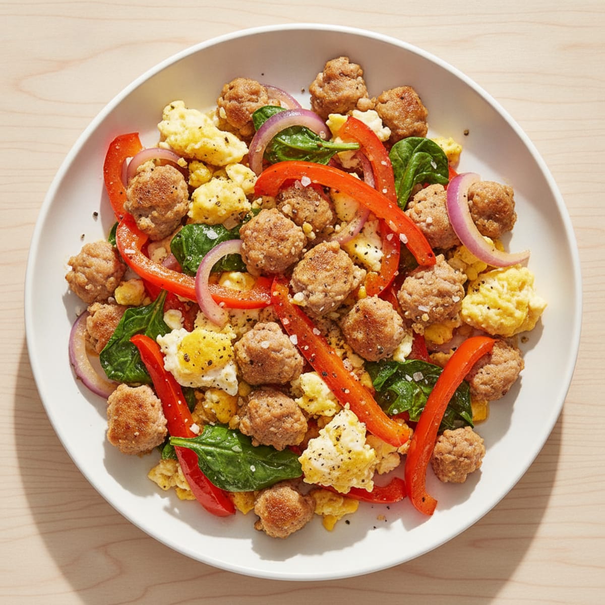 Savory Sausage and Egg Stir-fry