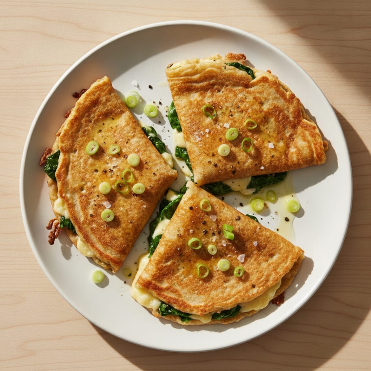 Parmesan Oat Savory Pancakes