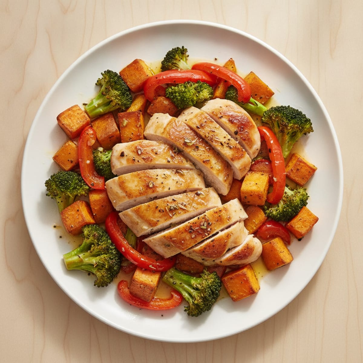 Sheet Pan Lemon Herb Chicken and Veggies