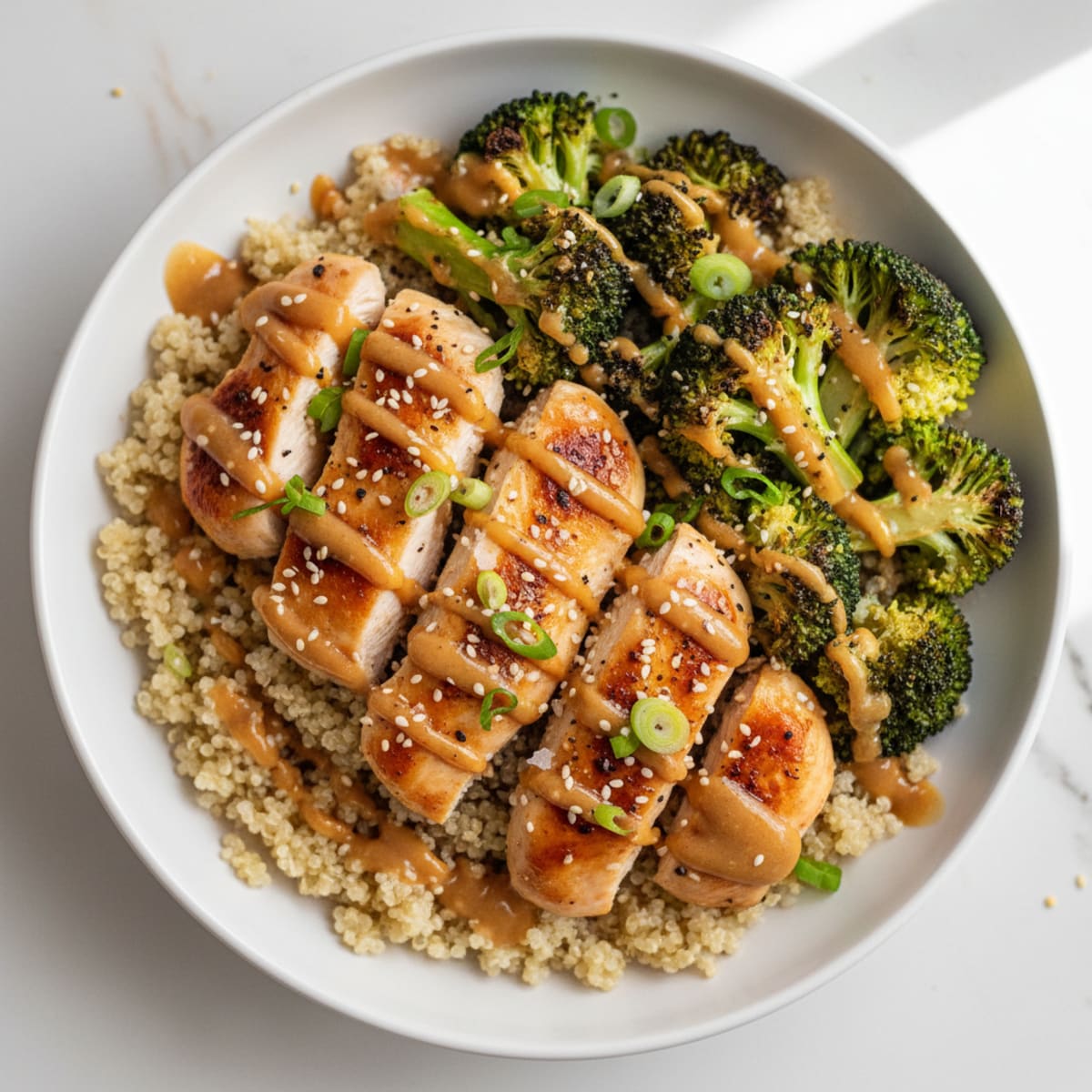Chicken and Broccoli Protein Bowl
