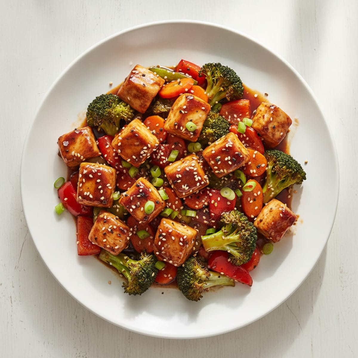 Teriyaki Chicken with Roasted Vegetables