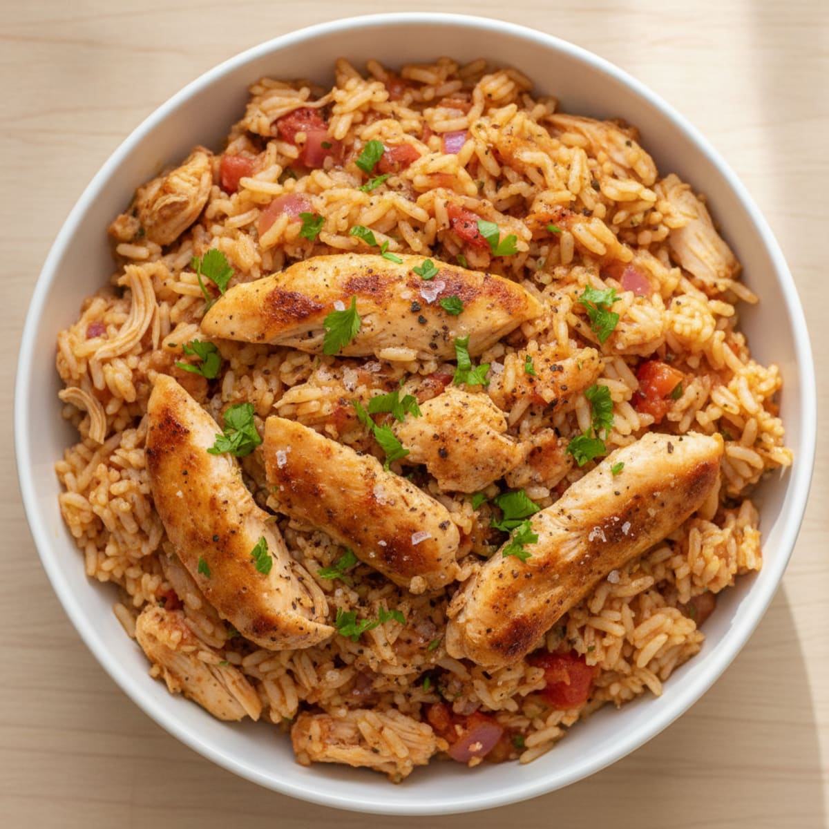Instant Pot Zesty Chicken and Tomato Rice