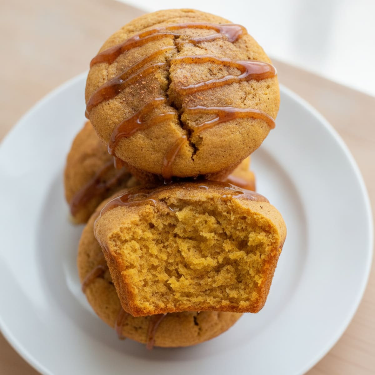 Silken Tofu Pumpkin Spice Muffins