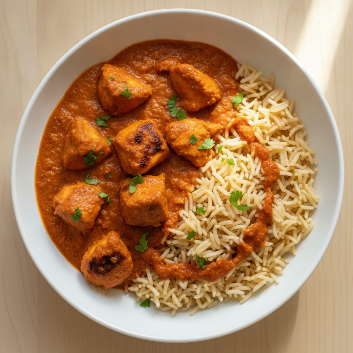Chicken Tikka Masala with Basmati Rice