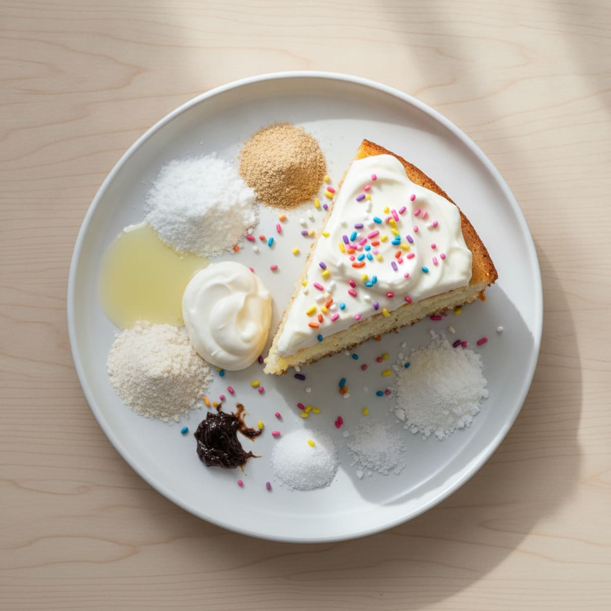 Classic Vanilla Bean Birthday Cake