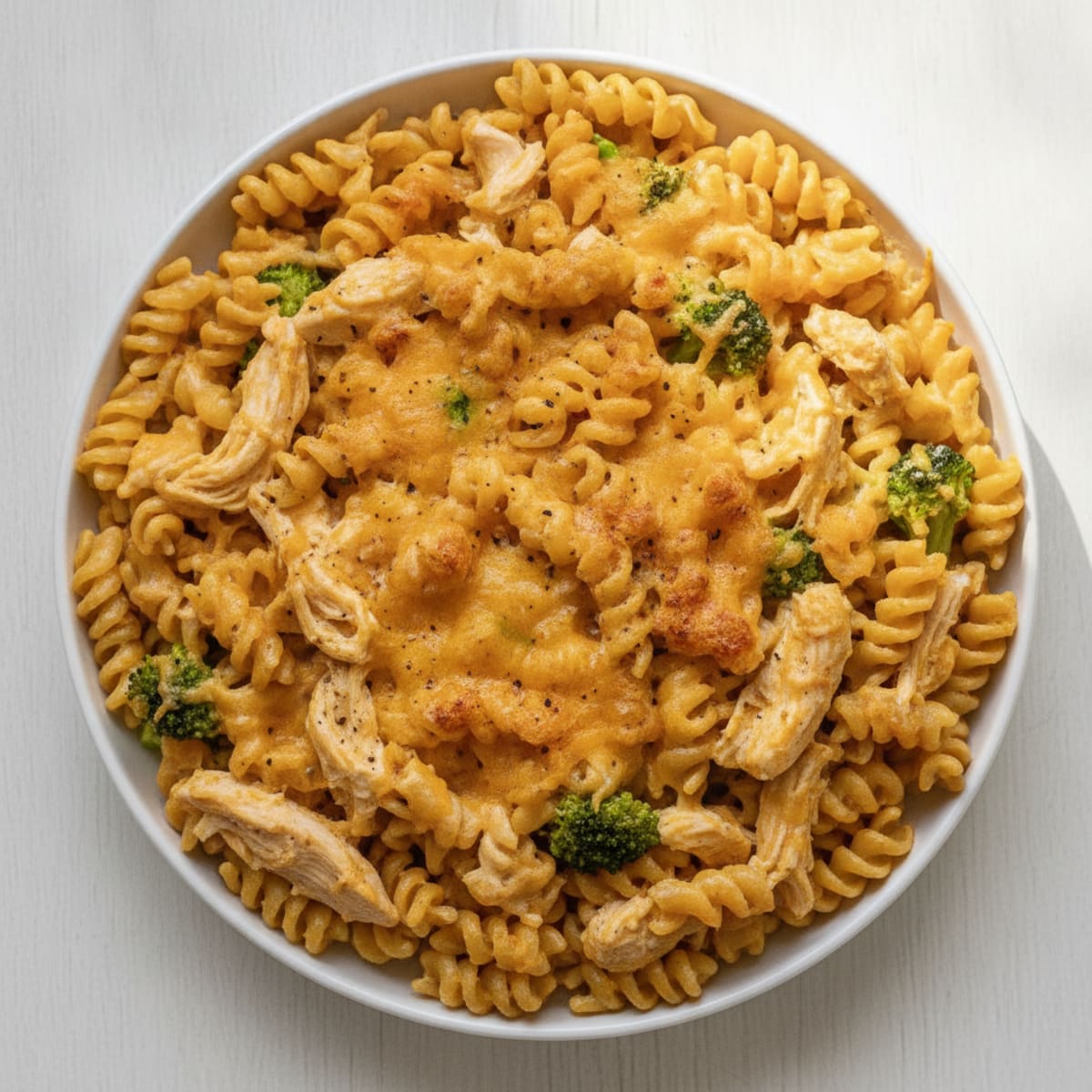 High-Protein Baked Macaroni and Cheese