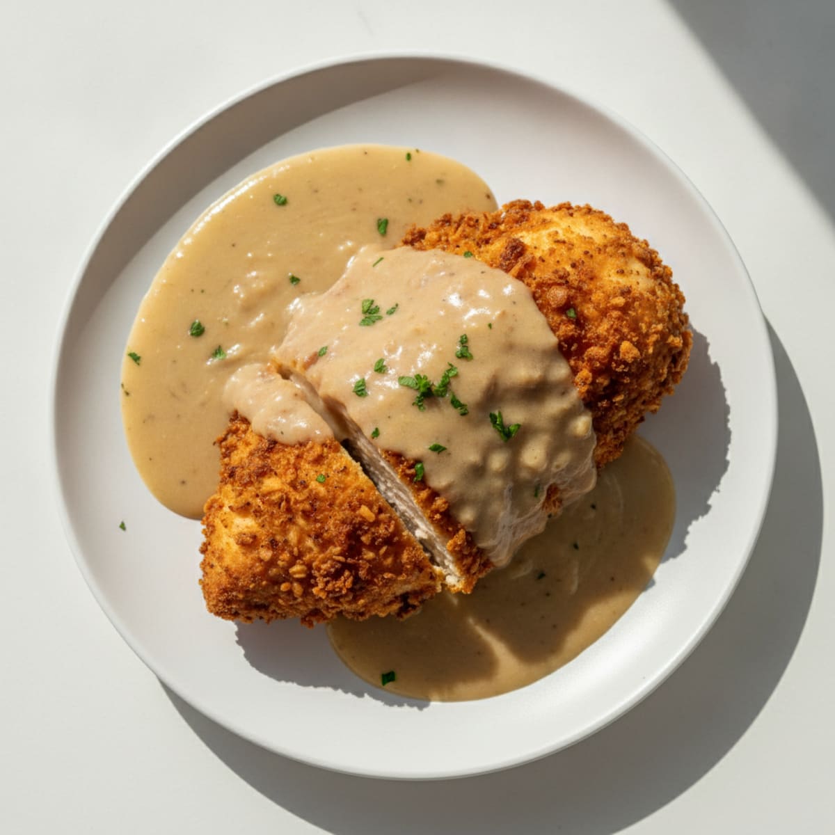 Buttermilk Fried Chicken with Creamy Gravy