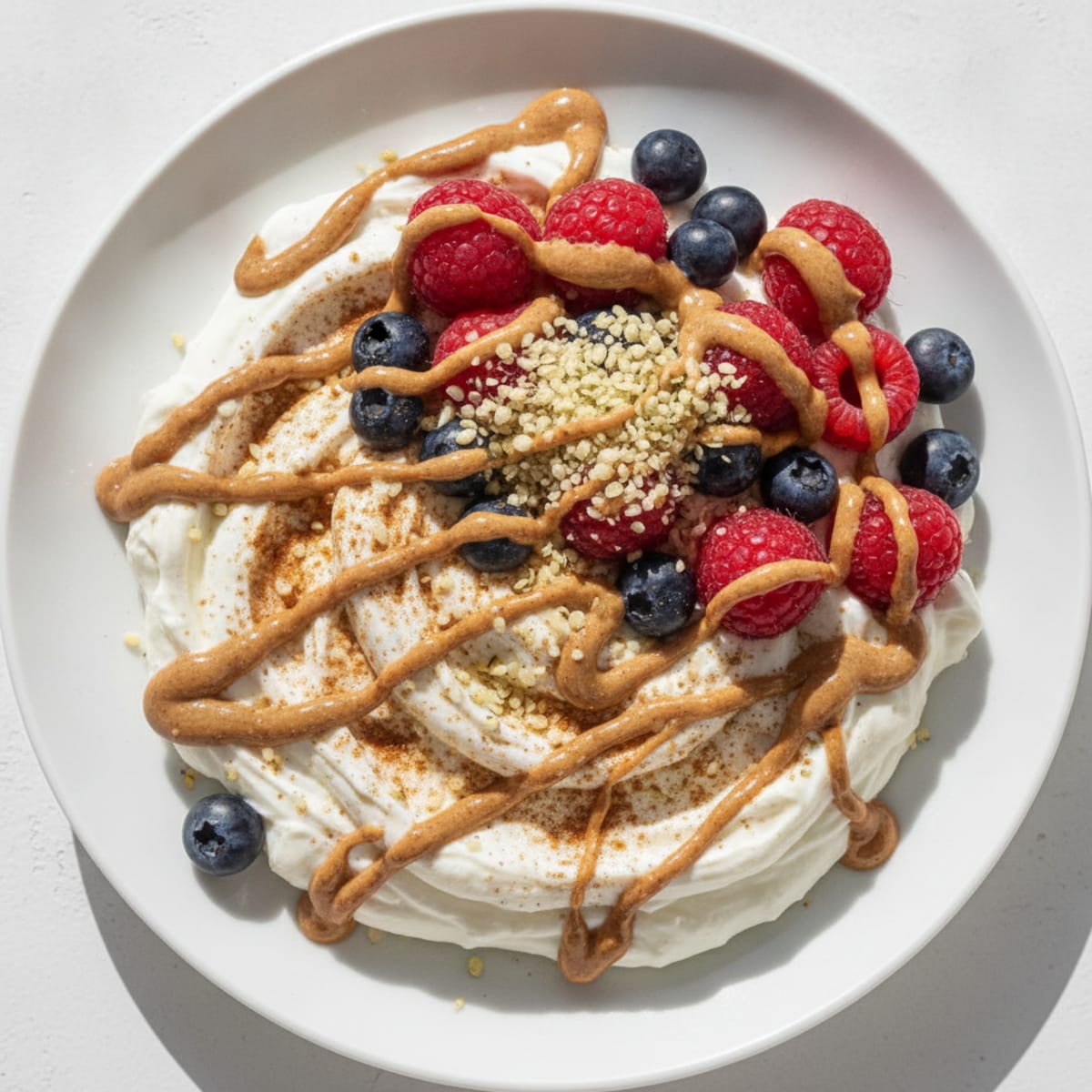 Sweet Protein Yogurt Bowl with Berries
