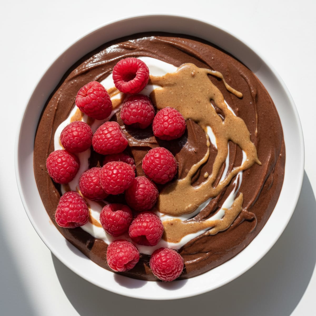 Silky Chocolate Protein Pudding with Greek Yogurt